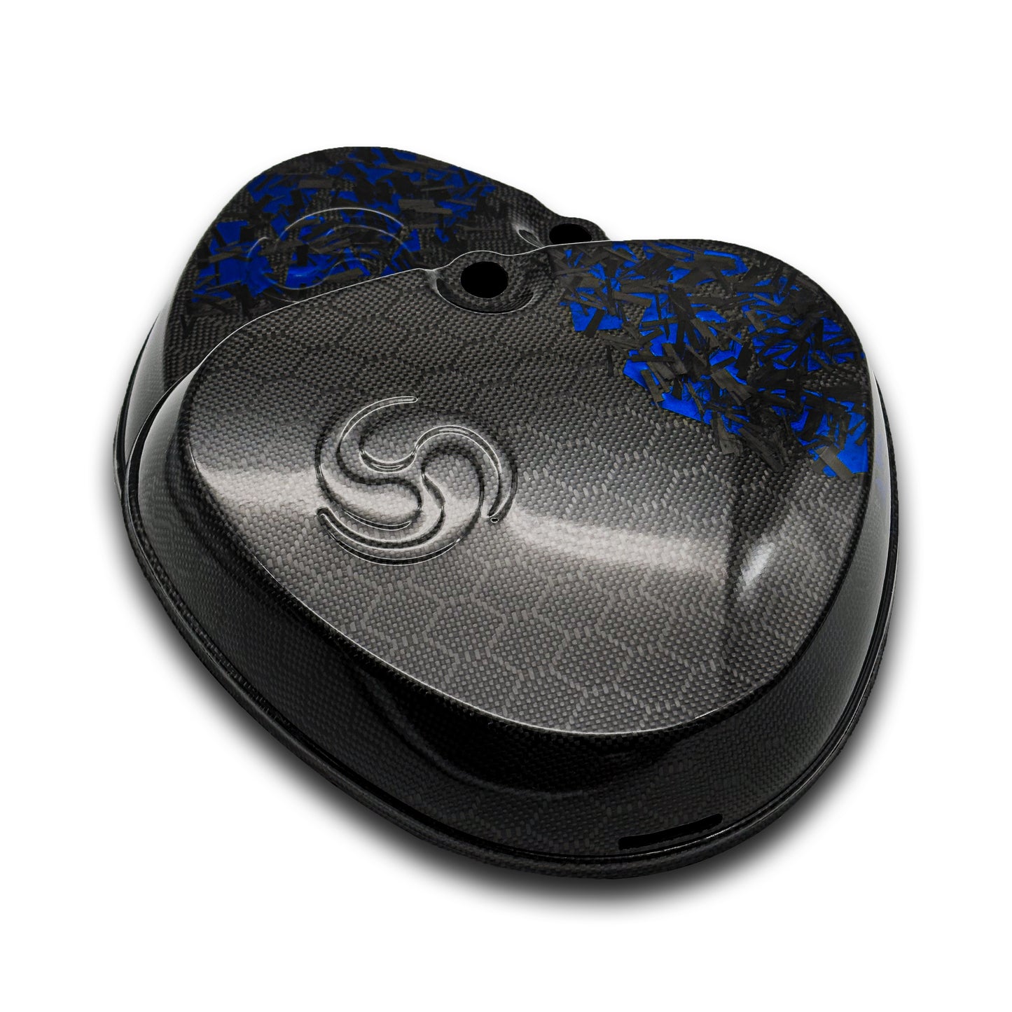 Carbon Seitendeckel Export für Simson S50 & S51 Honeycomb mit kleinen Forged-Stücken und Flakes - Konfigurator