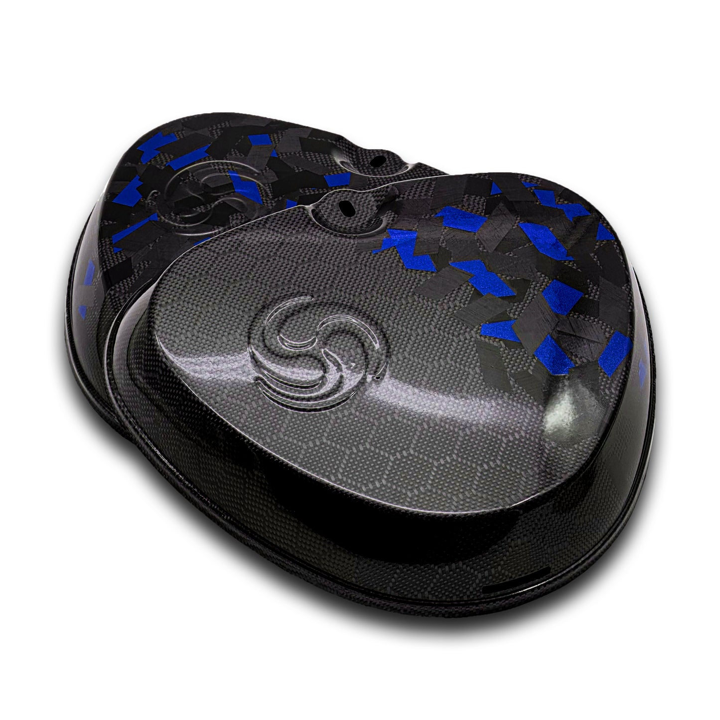 Carbon Seitendeckel Export für Simson S50 & S51 Honeycomb mit großen Forged-Stücken und Flakes - Konfigurator