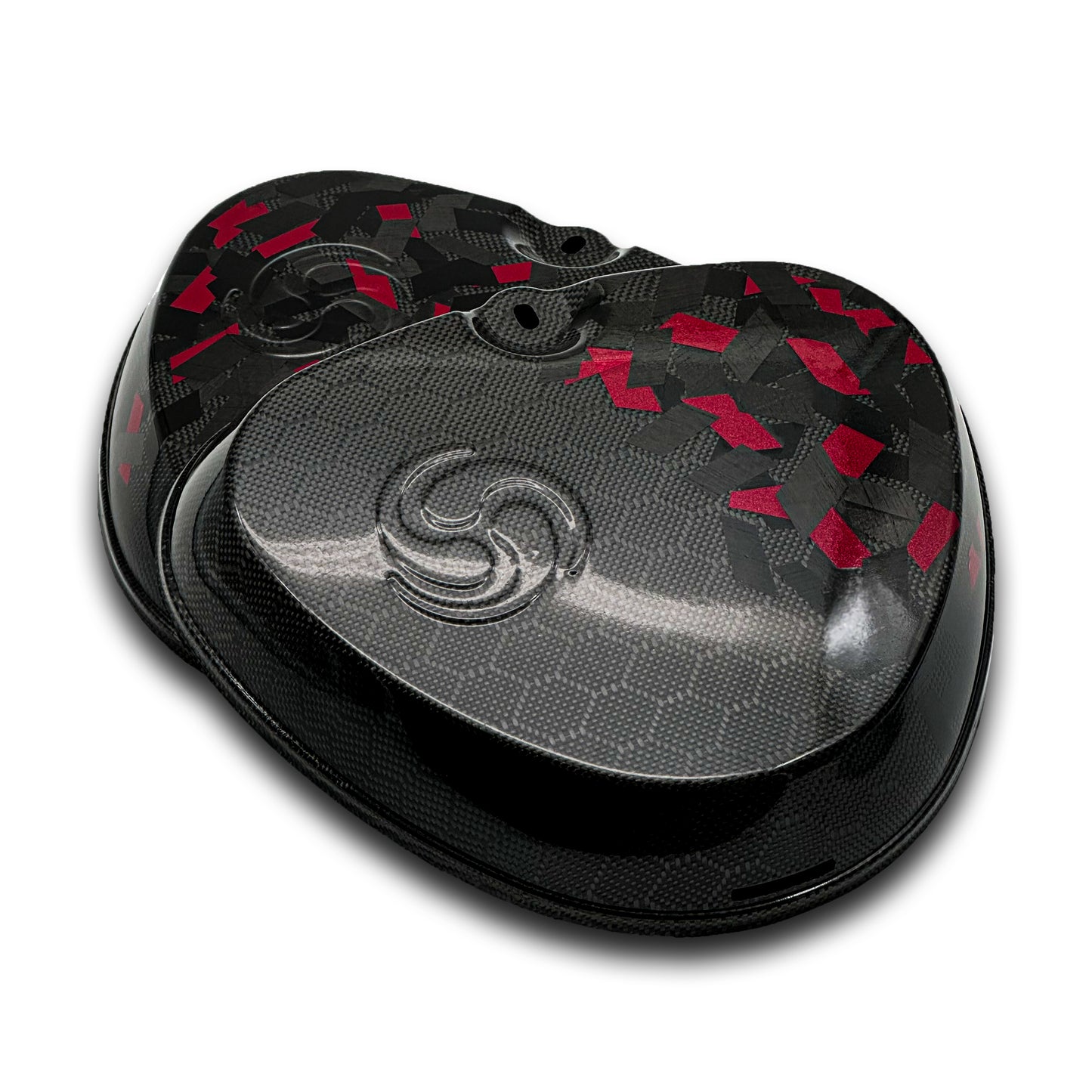 Carbon Seitendeckel Export für Simson S50 & S51 Honeycomb mit großen Forged-Stücken und Flakes - Konfigurator