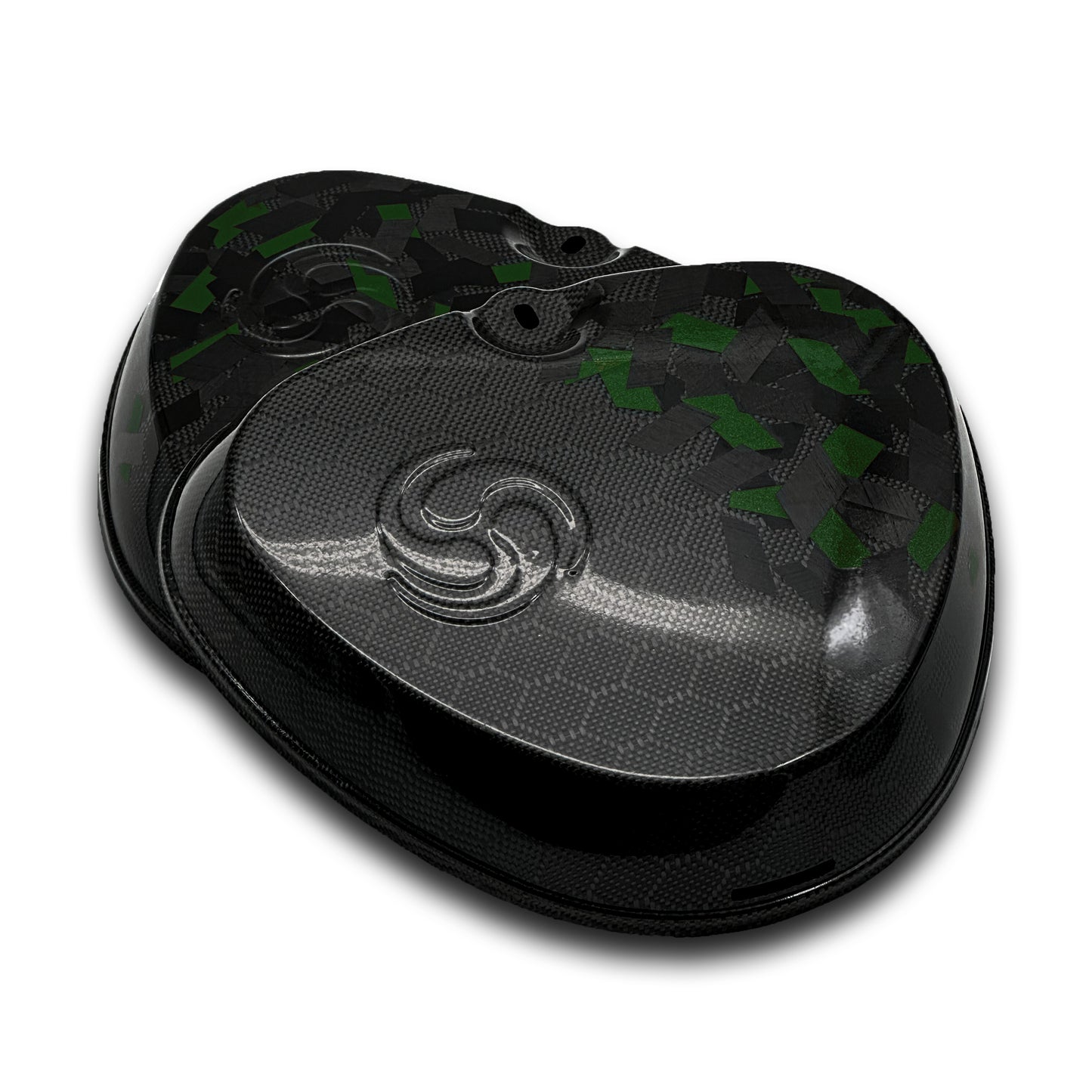 Carbon Seitendeckel Export für Simson S50 & S51 Honeycomb mit großen Forged-Stücken und Flakes - Konfigurator