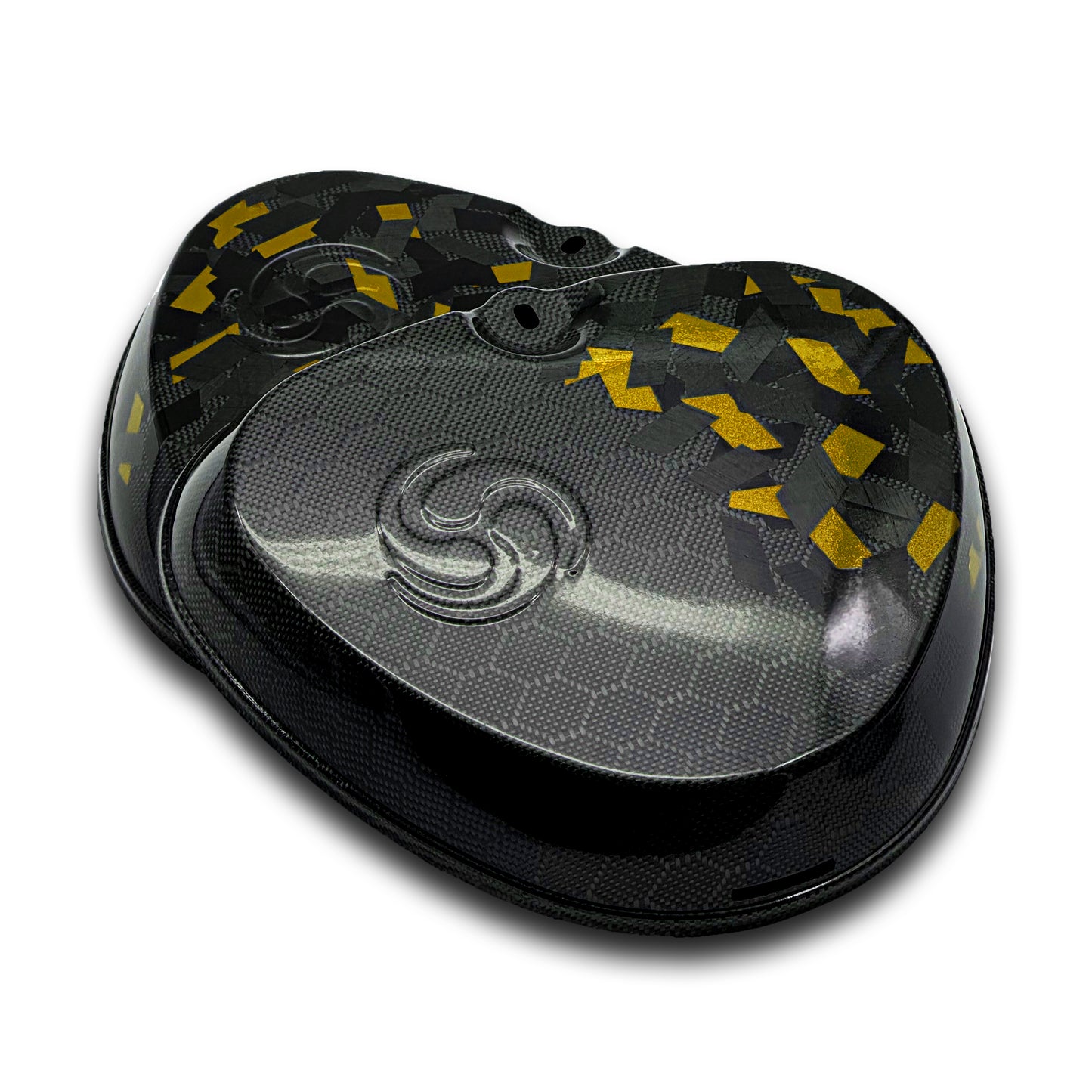 Carbon Seitendeckel Export für Simson S50 & S51 Honeycomb mit großen Forged-Stücken und Flakes - Konfigurator