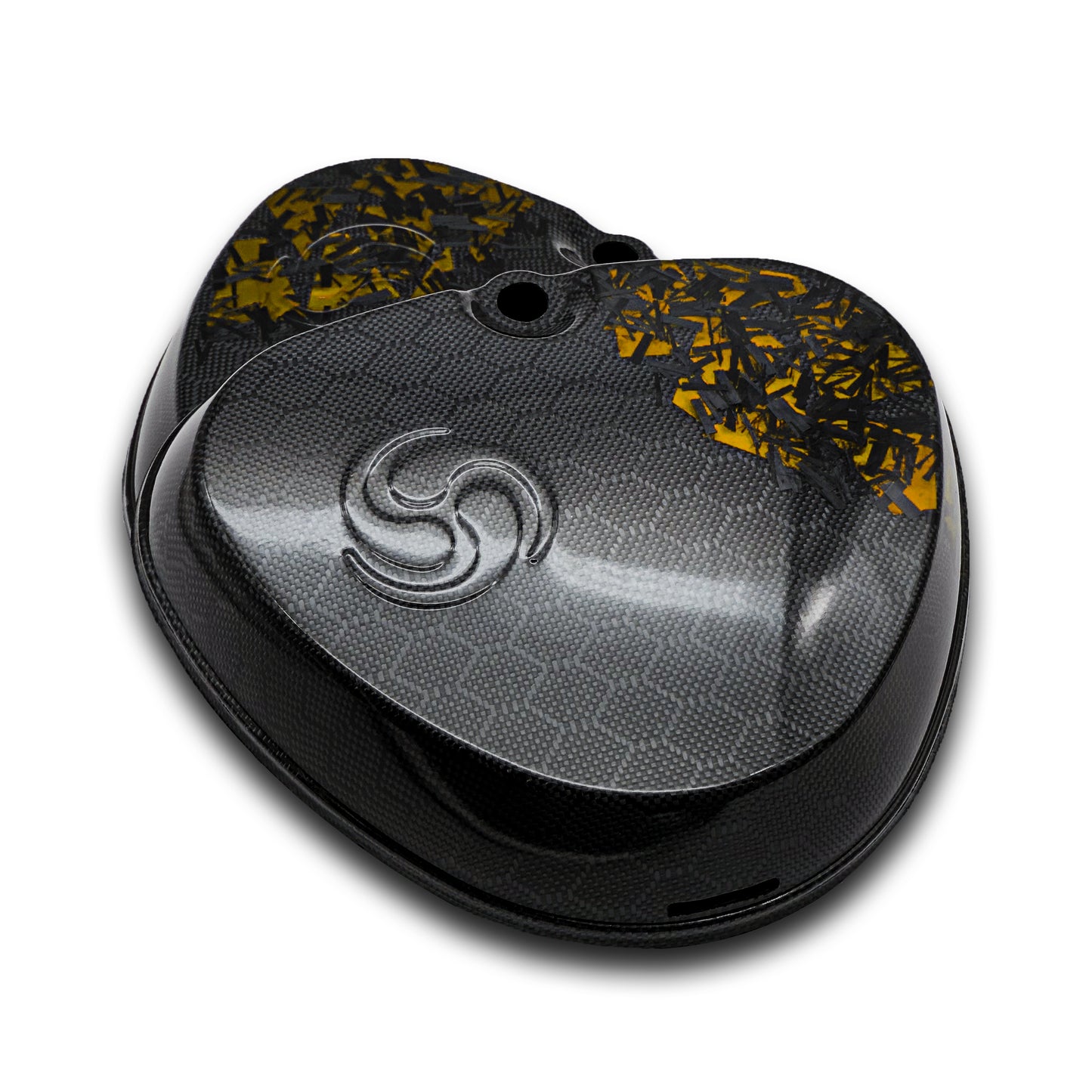 Carbon Seitendeckel Export für Simson S50 & S51 Honeycomb mit kleinen Forged-Stücken und Flakes - Konfigurator