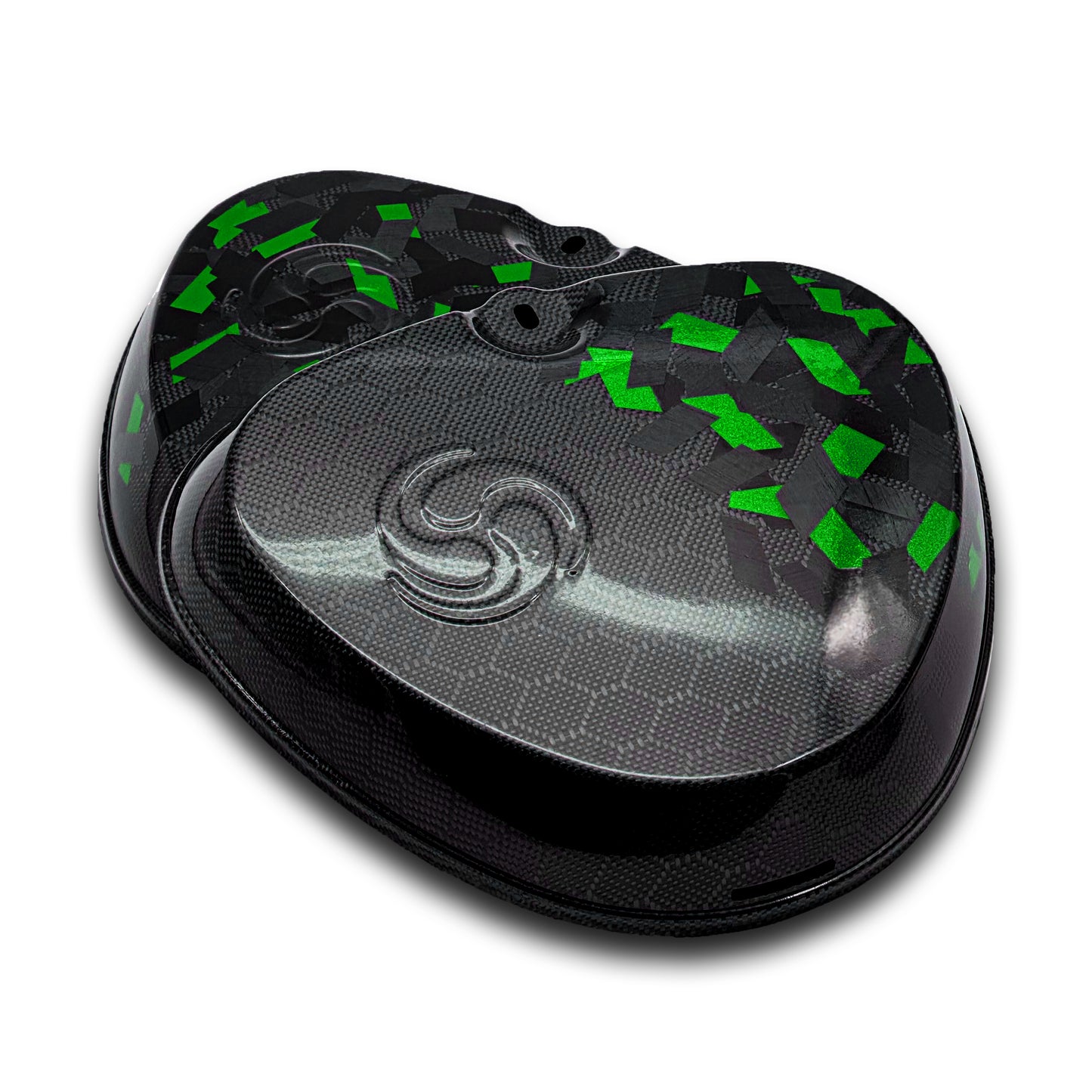 Carbon Seitendeckel Export für Simson S50 & S51 Honeycomb mit großen Forged-Stücken und Flakes - Konfigurator