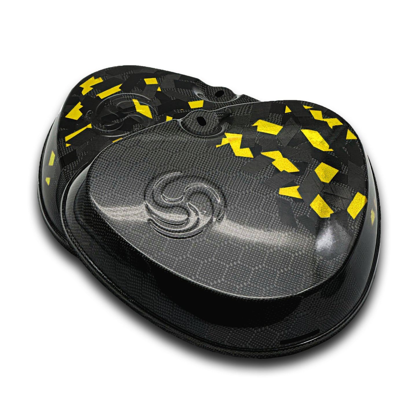 Carbon Seitendeckel Export für Simson S50 & S51 Honeycomb mit großen Forged-Stücken und Flakes - Konfigurator