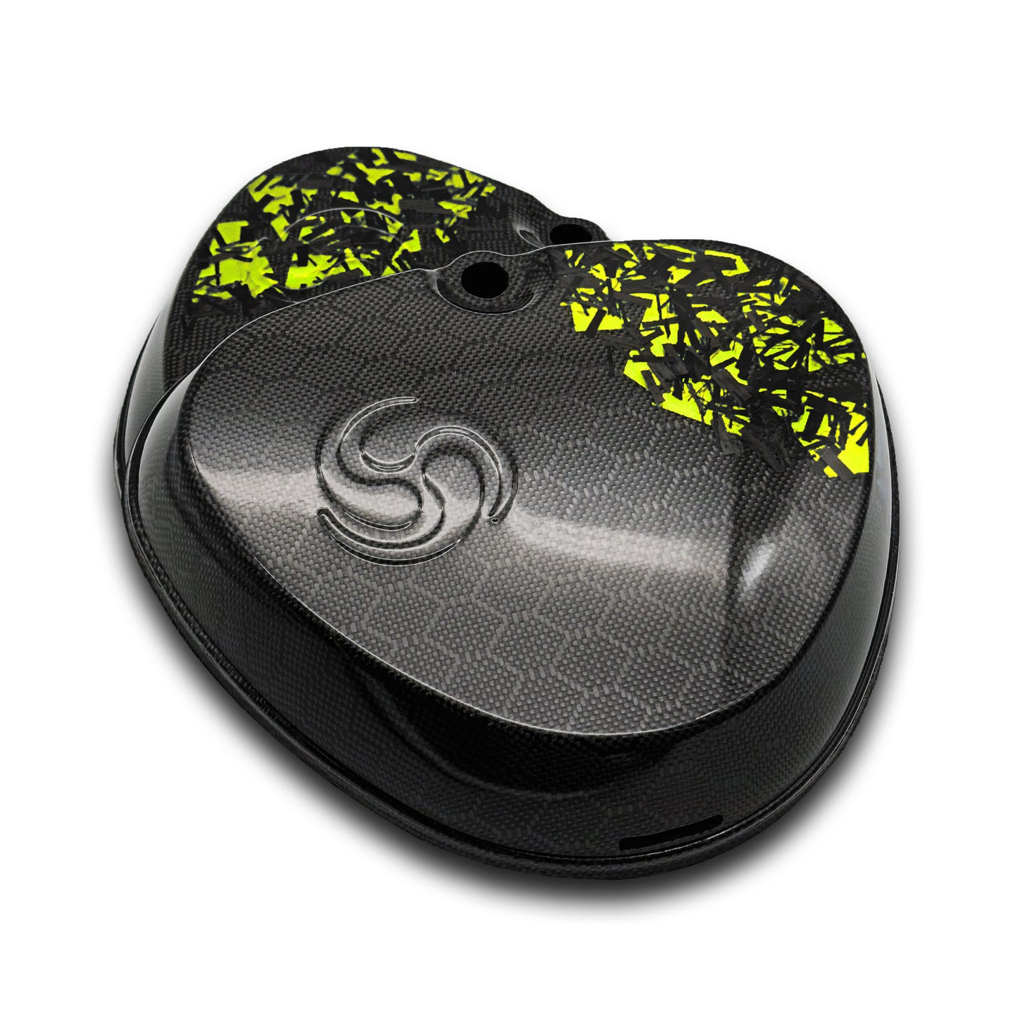 Carbon Seitendeckel Export für Simson S50 & S51 Honeycomb mit kleinen Forged-Stücken und Flakes - Konfigurator